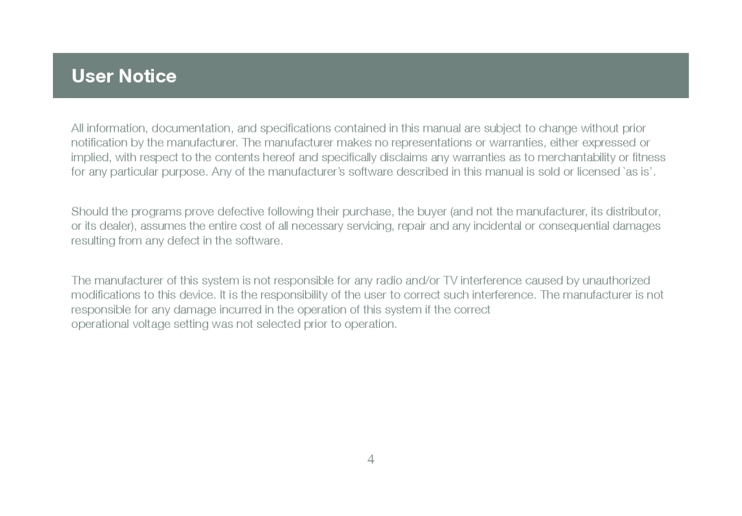 IOGear GCS661U user manual User Notice 