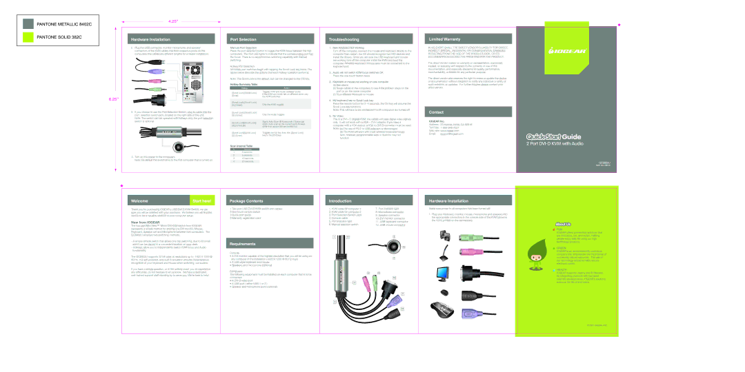 IOGear GCS932U manual 