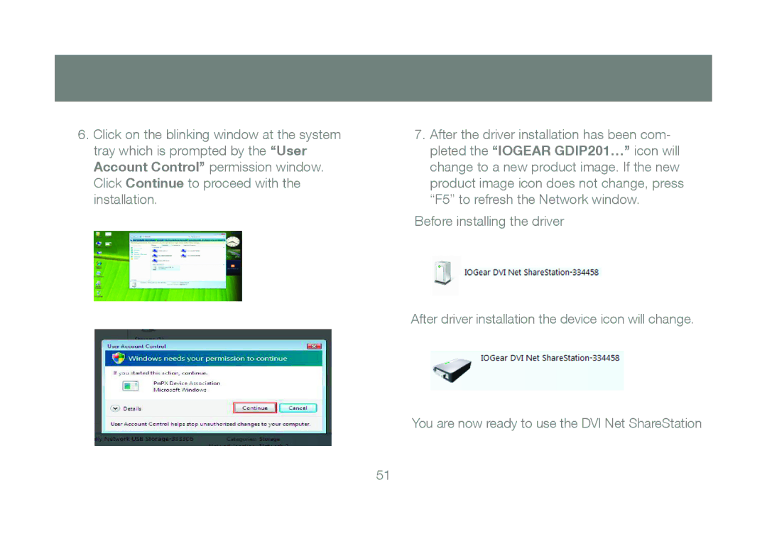 IOGear GDIP201 manual 