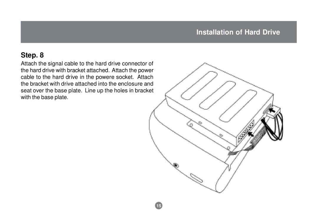 IOGear GHE135U installation manual Installation of Hard Drive 