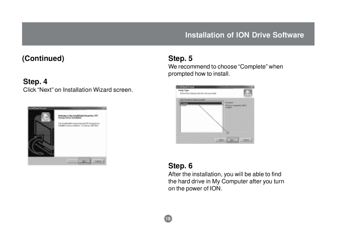 IOGear GHE135U installation manual Click Next on Installation Wizard screen 