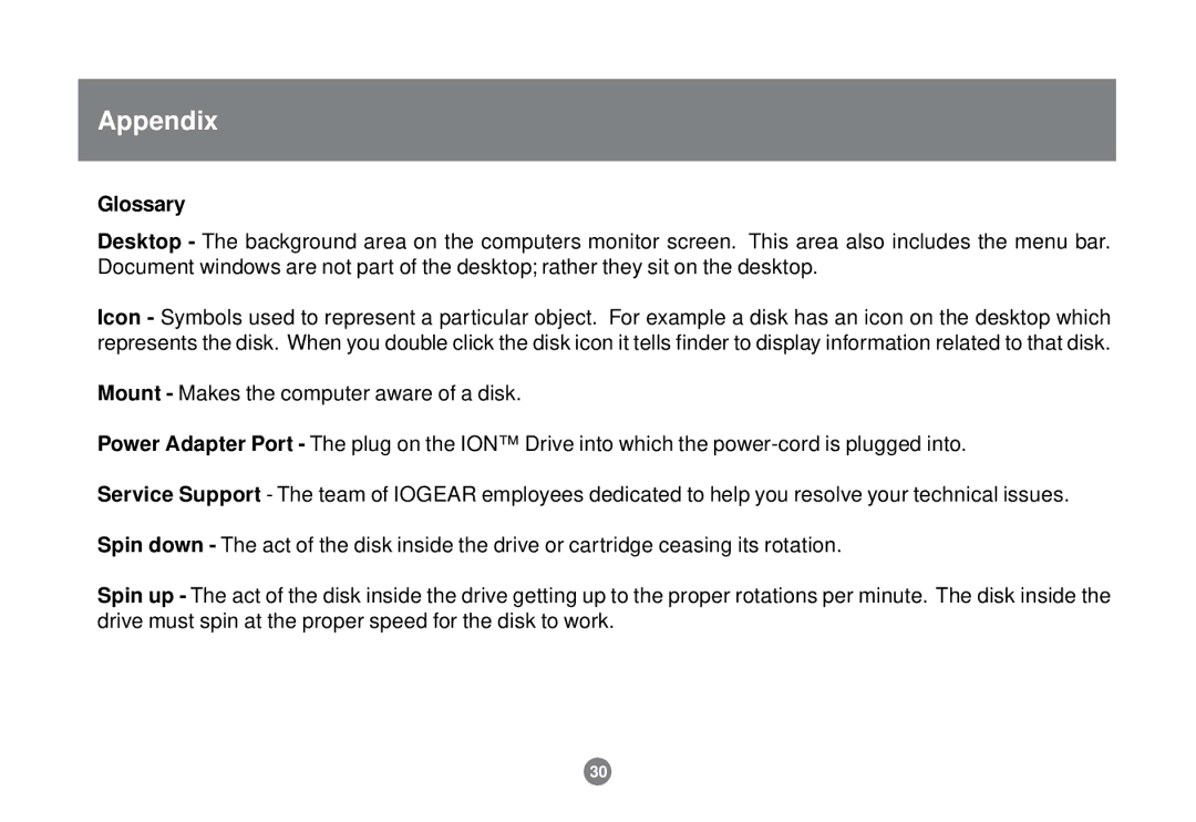 IOGear GHE135U installation manual Appendix, Glossary 