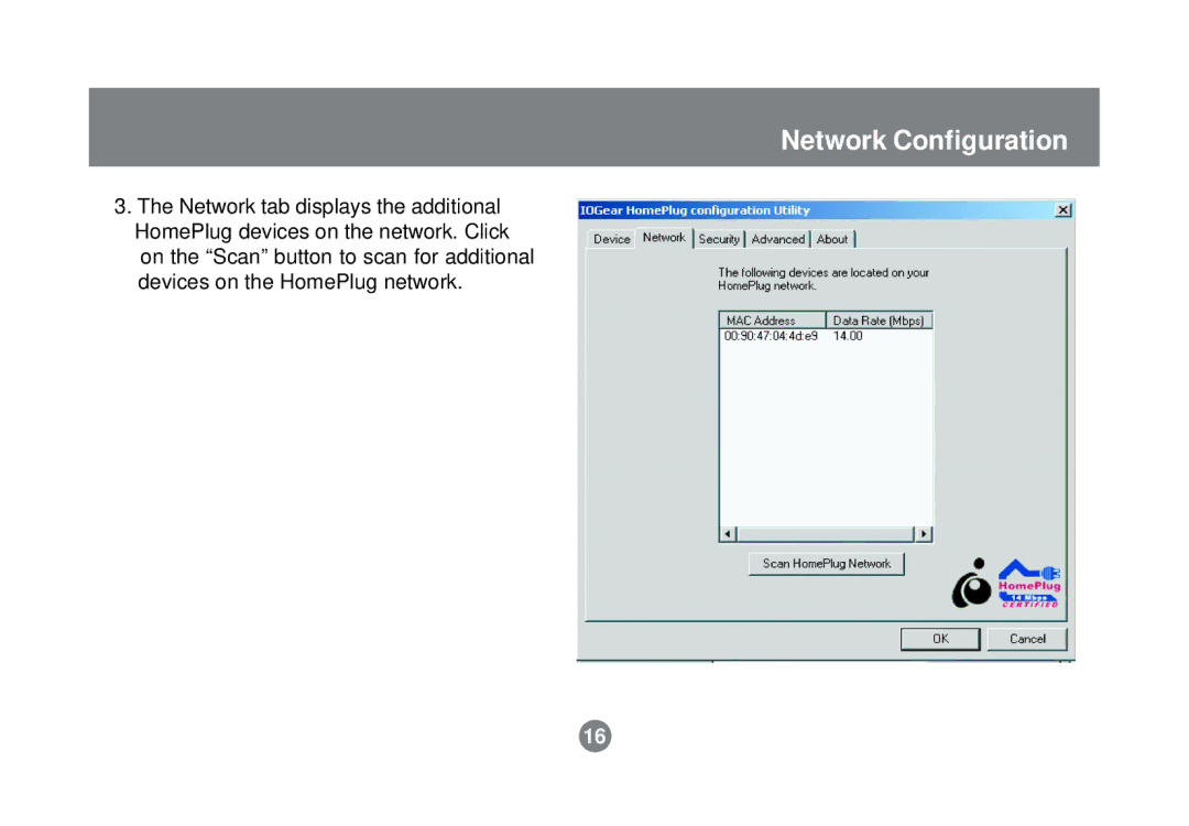 IOGear GHPB21 user manual Network Configuration 