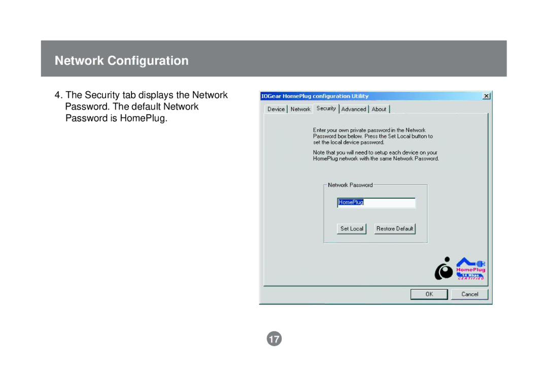 IOGear GHPB21 user manual Network Configuration 