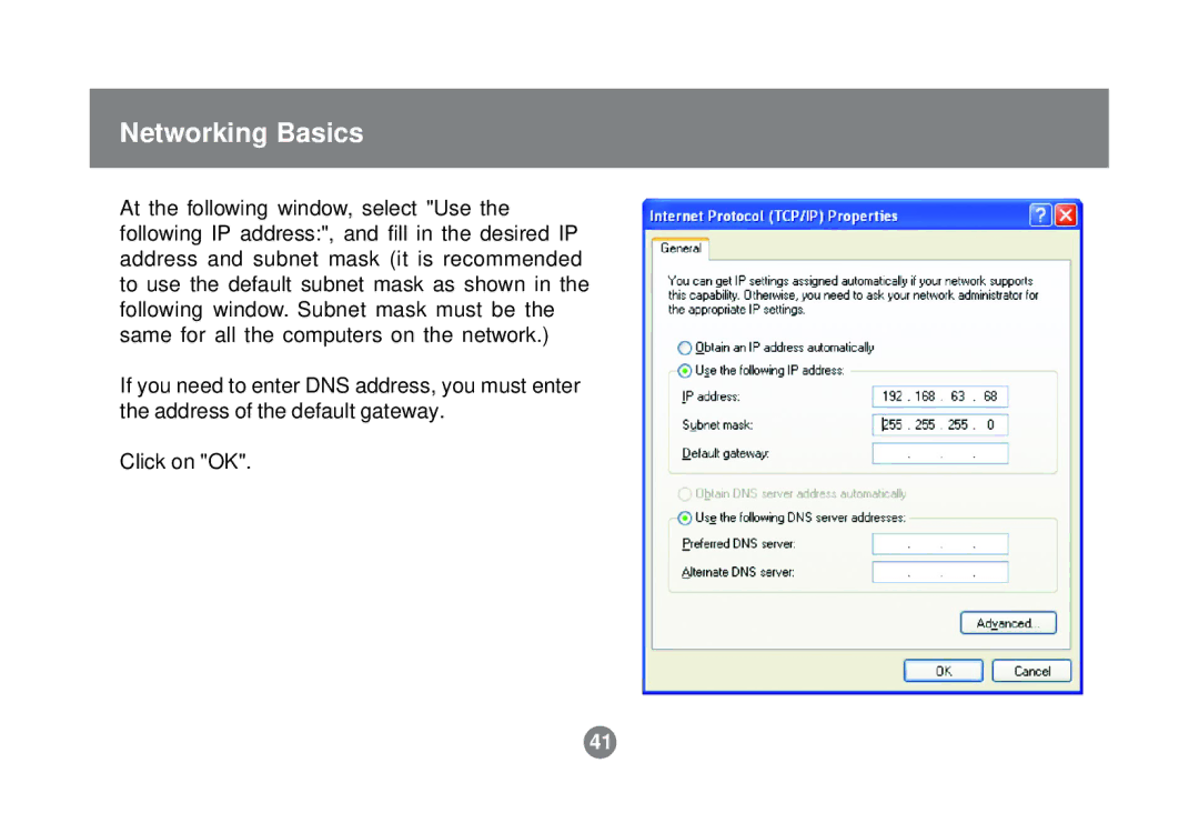 IOGear GHPB21 user manual Networking Basics 