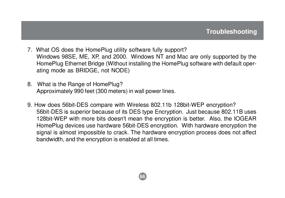 IOGear GHPB21 user manual Troubleshooting 