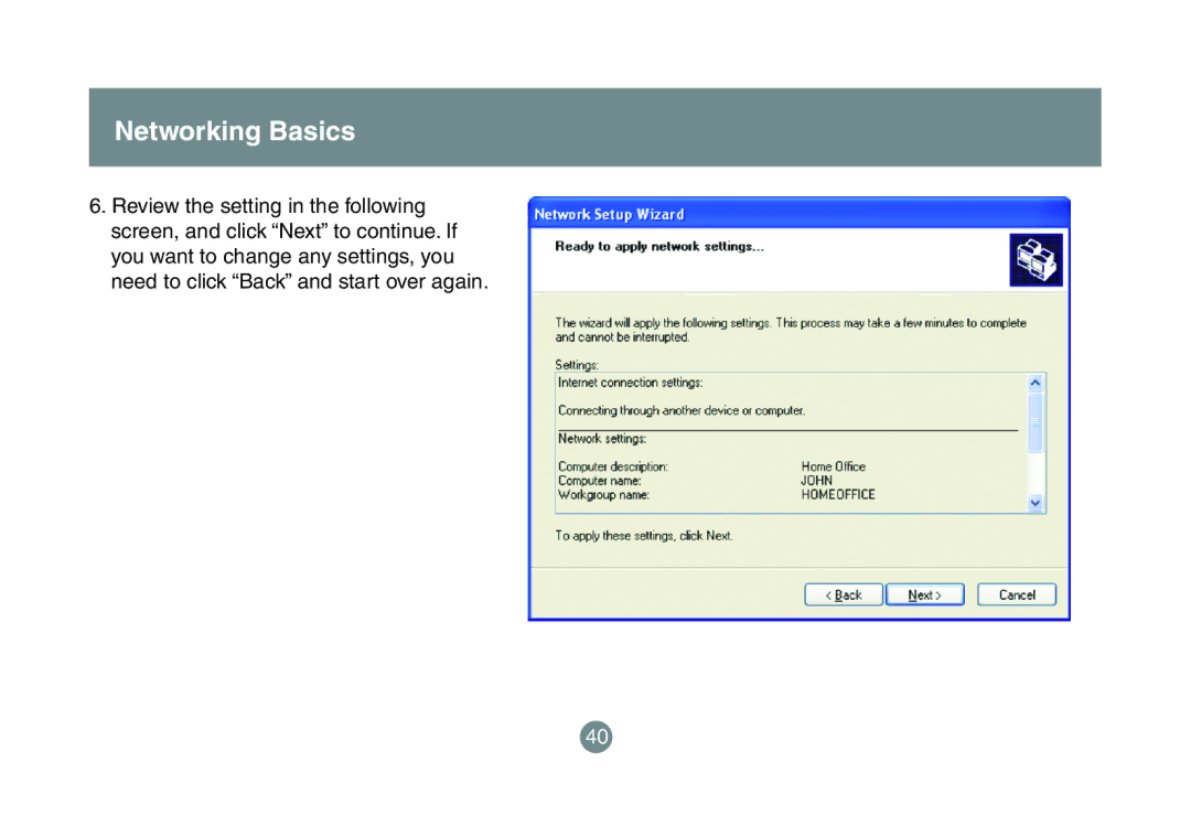 IOGear GHPB42 user manual Networking Basics 