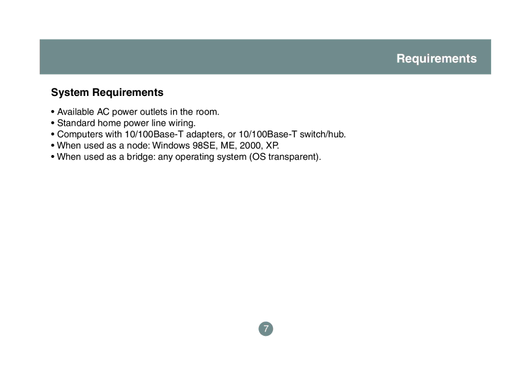 IOGear GHPB42 user manual System Requirements 