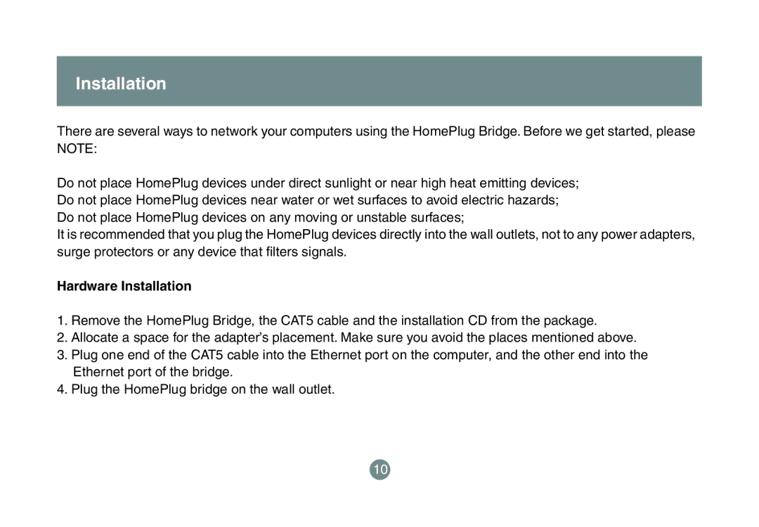 IOGear GHPB42 user manual Hardware Installation 