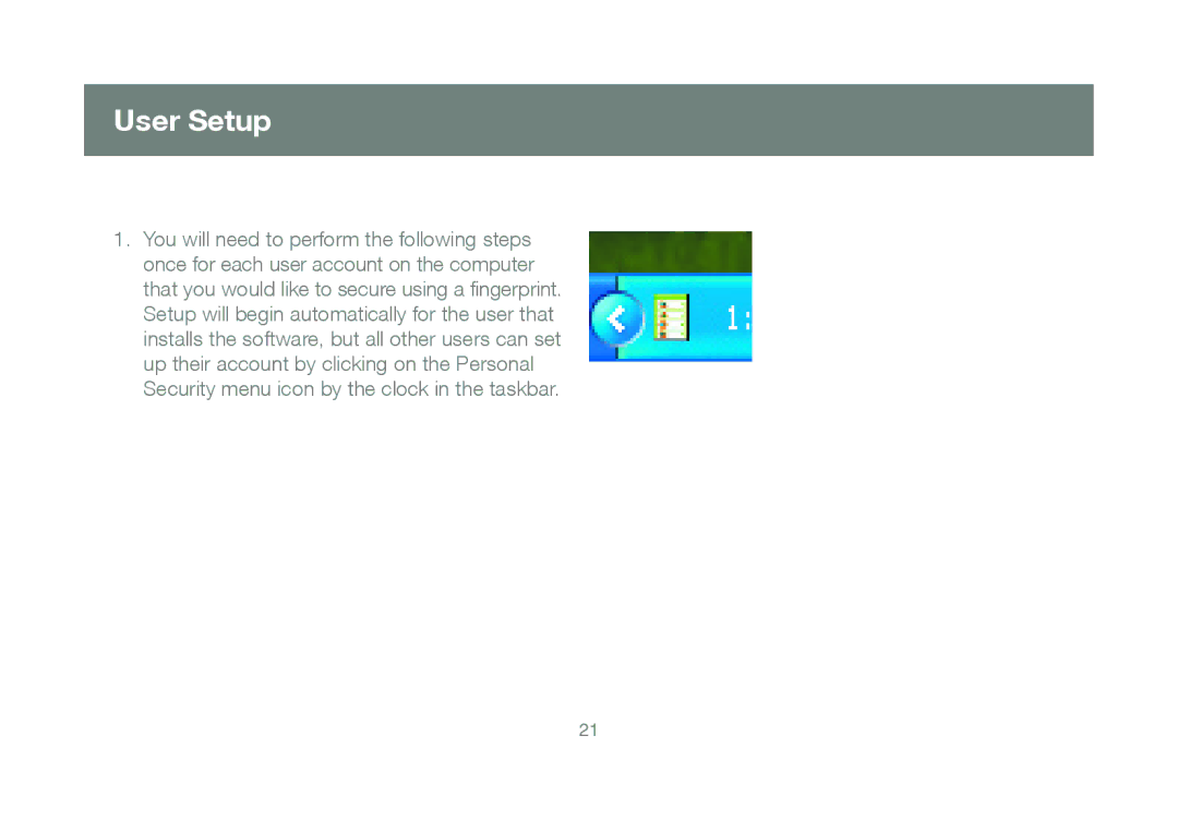 IOGear GMEFP1W6 manual User Setup 