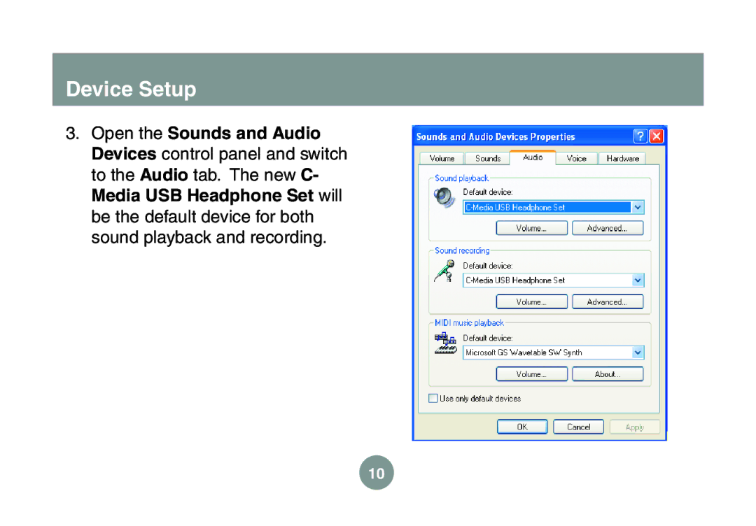 IOGear GMESKYP1 manual Device Setup 