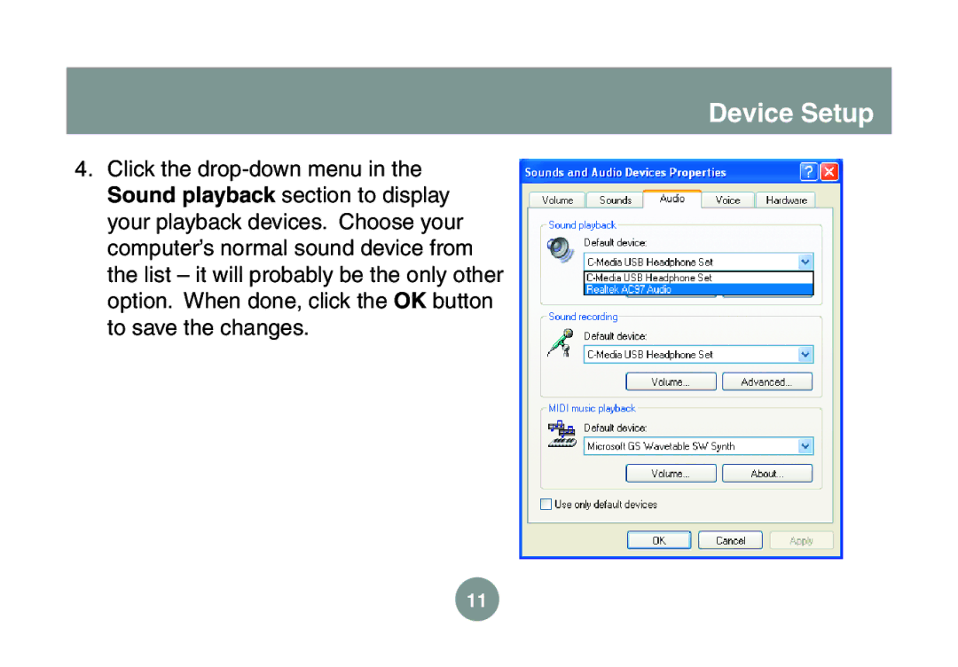 IOGear GMESKYP1 manual Device Setup 