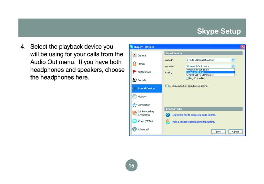 IOGear GMESKYP1 manual Skype Setup 