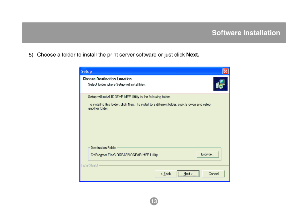 IOGear GMFPSU01 user manual Software Installation 