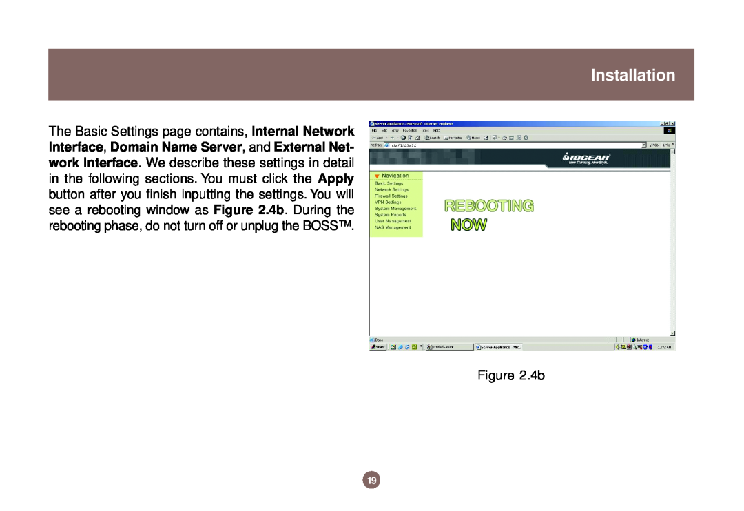 IOGear GNS1000 user manual Installation, 4b 