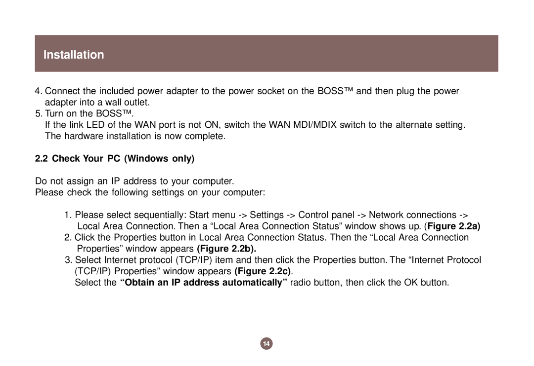 IOGear GNS1000 user manual Check Your PC Windows only 