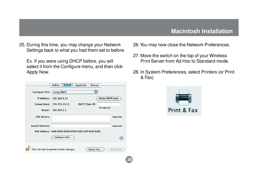 IOGear GPSR01U user manual Macintosh Installation 