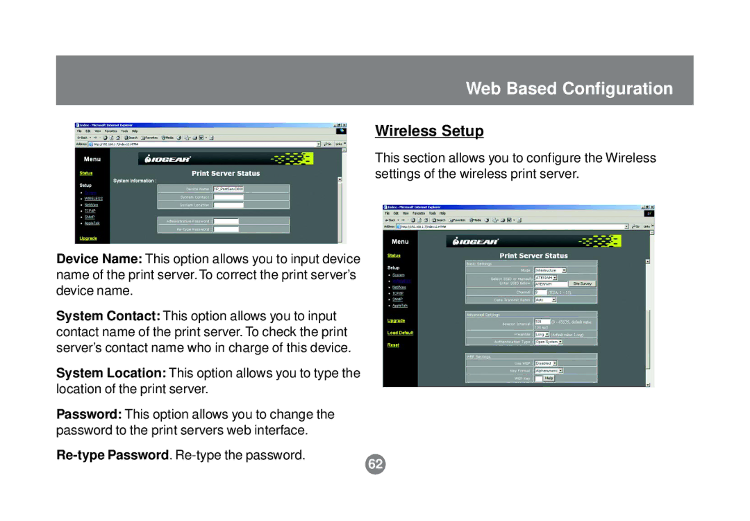 IOGear GPSR01U user manual Wireless Setup 