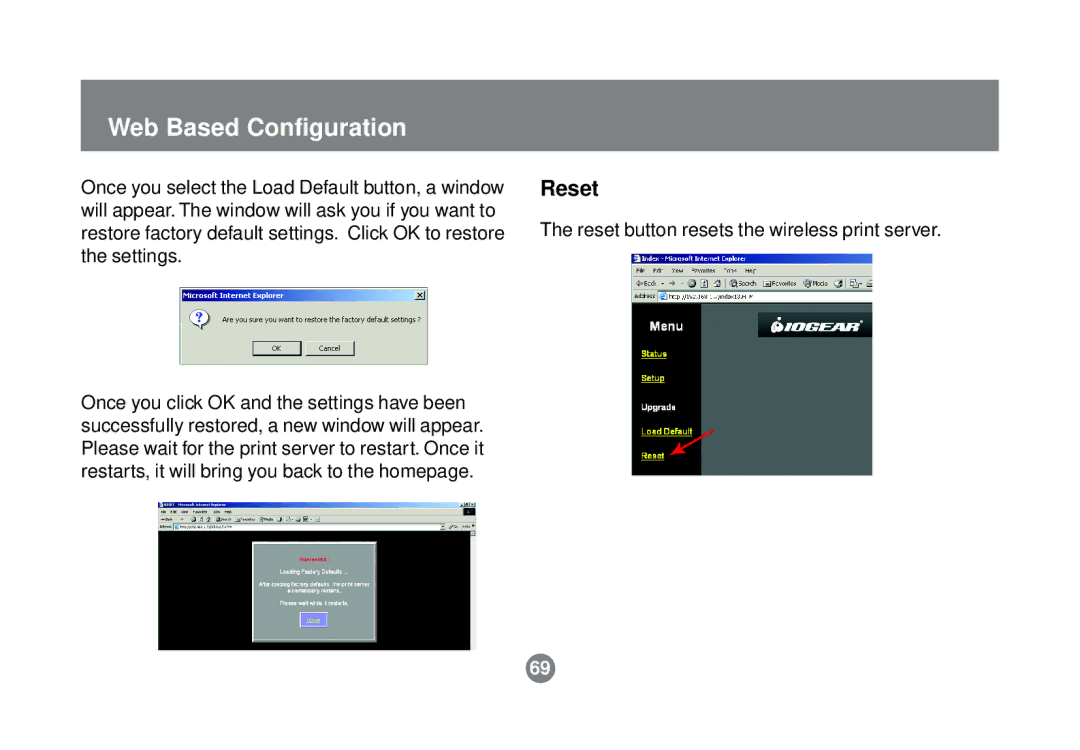 IOGear GPSR01U user manual Reset 