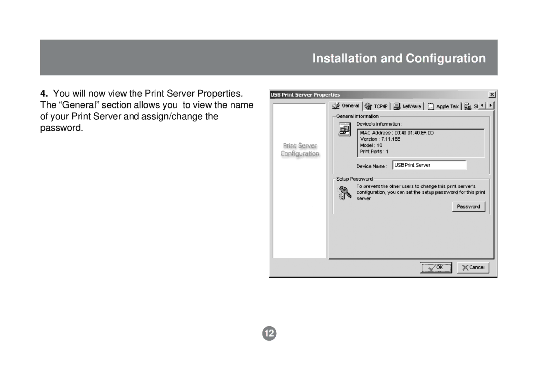 IOGear GPSU01 user manual Installation and Configuration 