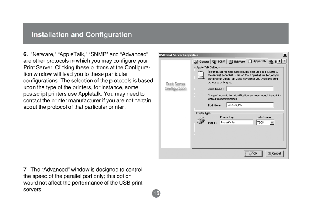 IOGear GPSU01 user manual Installation and Configuration 