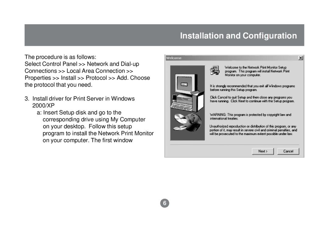 IOGear GPSU01 user manual Installation and Configuration 