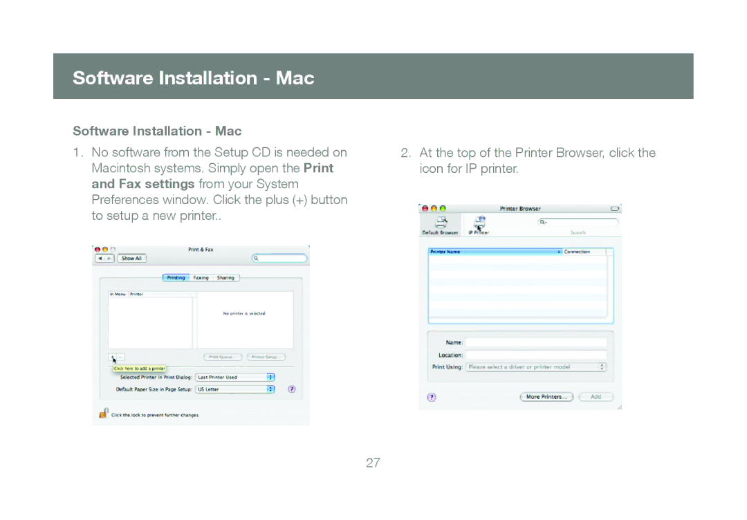 IOGear GPSU21 manual Software Installation Mac 