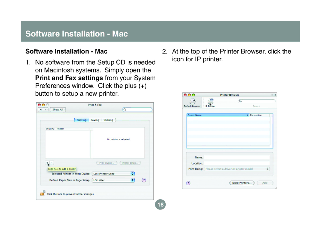 IOGear GPSU21 manual Software Installation Mac 