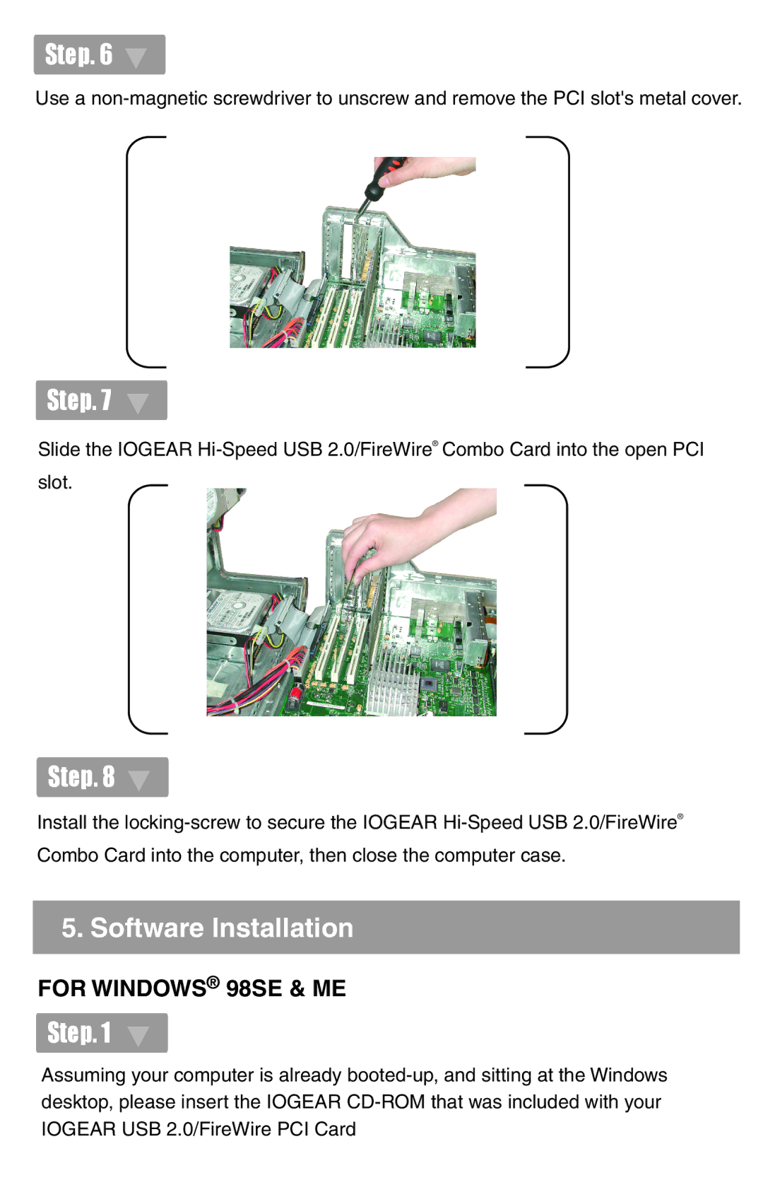 IOGear GUF320 quick start Software Installation 