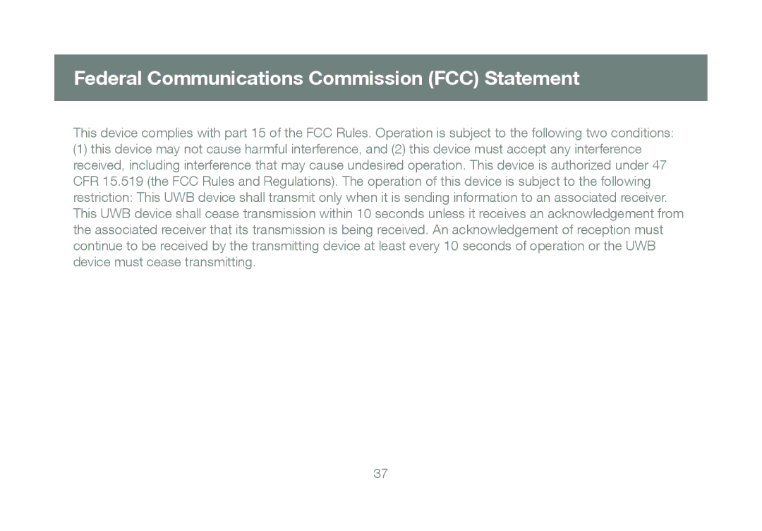 IOGear GUW2015V manual Federal Communications Commission FCC Statement 