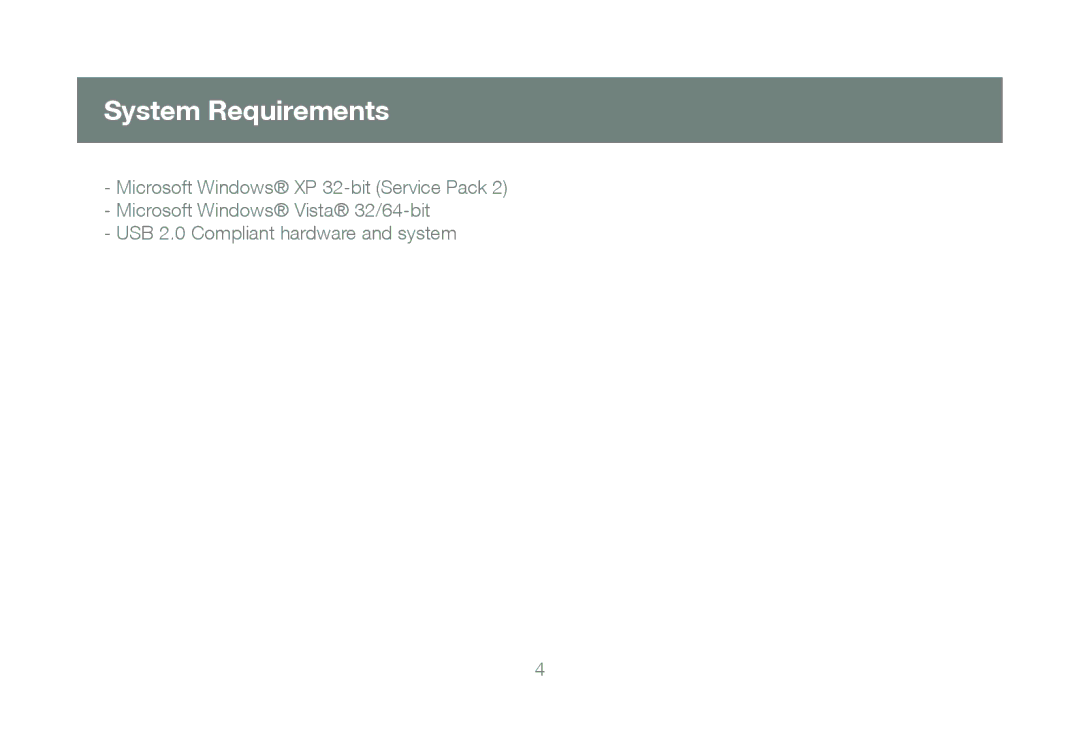 IOGear GUWA200, M1070 manual System Requirements 