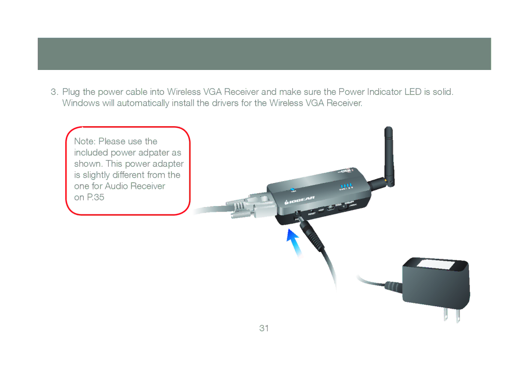 IOGear GUWAVKIT manual 