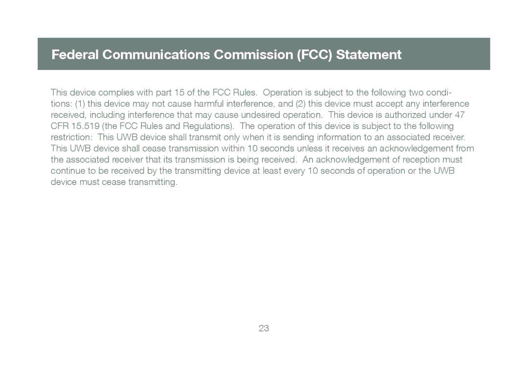 IOGear GUWH104 manual Federal Communications Commission FCC Statement 