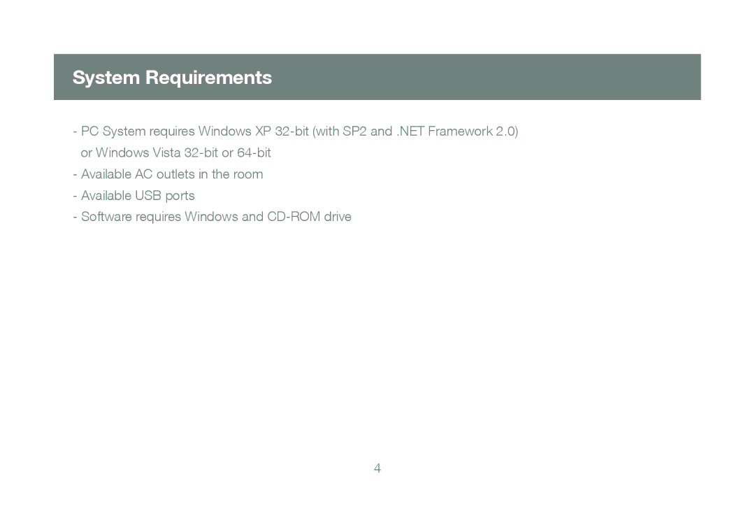 IOGear GUWH204KIT manual System Requirements 