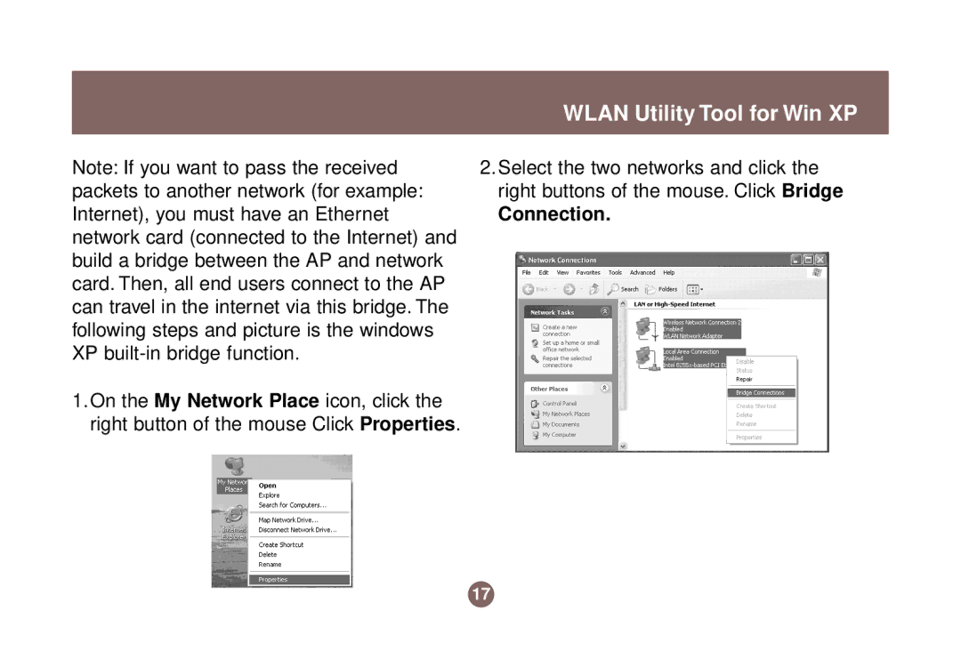 IOGear GWP511 user manual Connection 