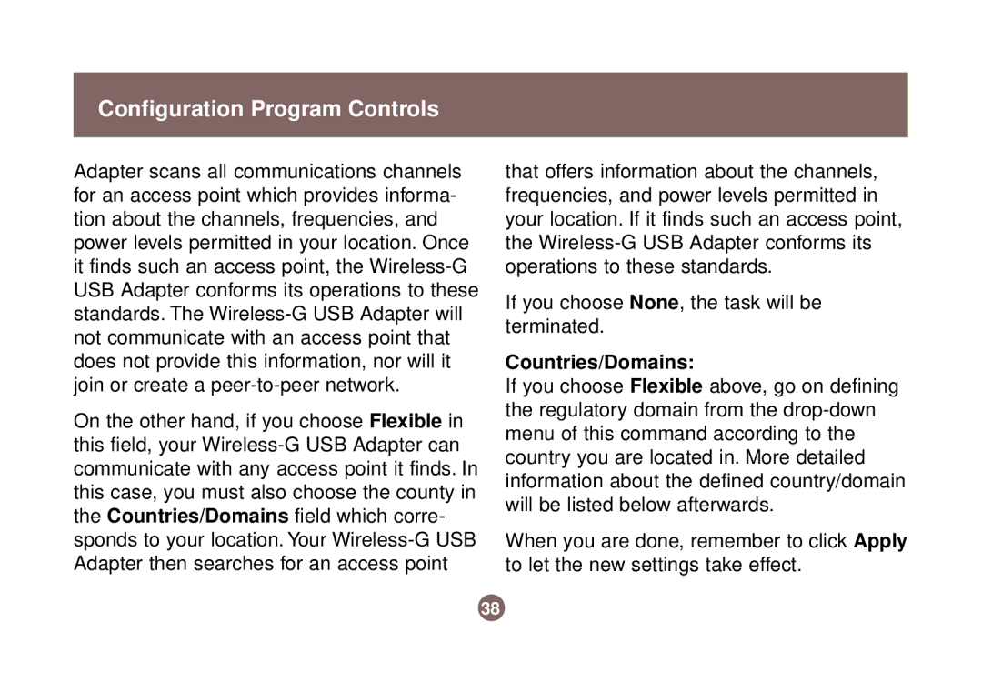 IOGear GWU513 user manual Countries/Domains 