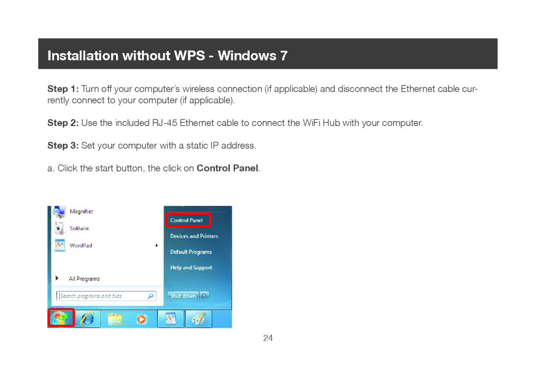 IOGear GWU647 manual Installation without WPS Windows 