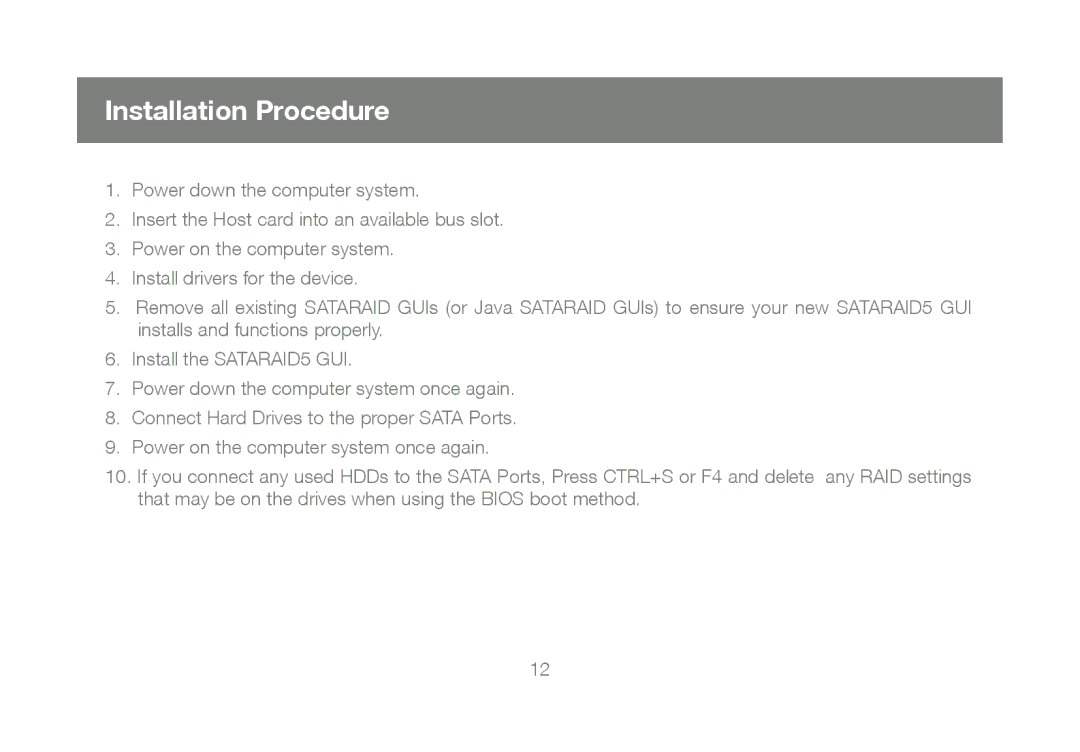 IOGear M0557, GICe702S3R5W6 manual Installation Procedure 