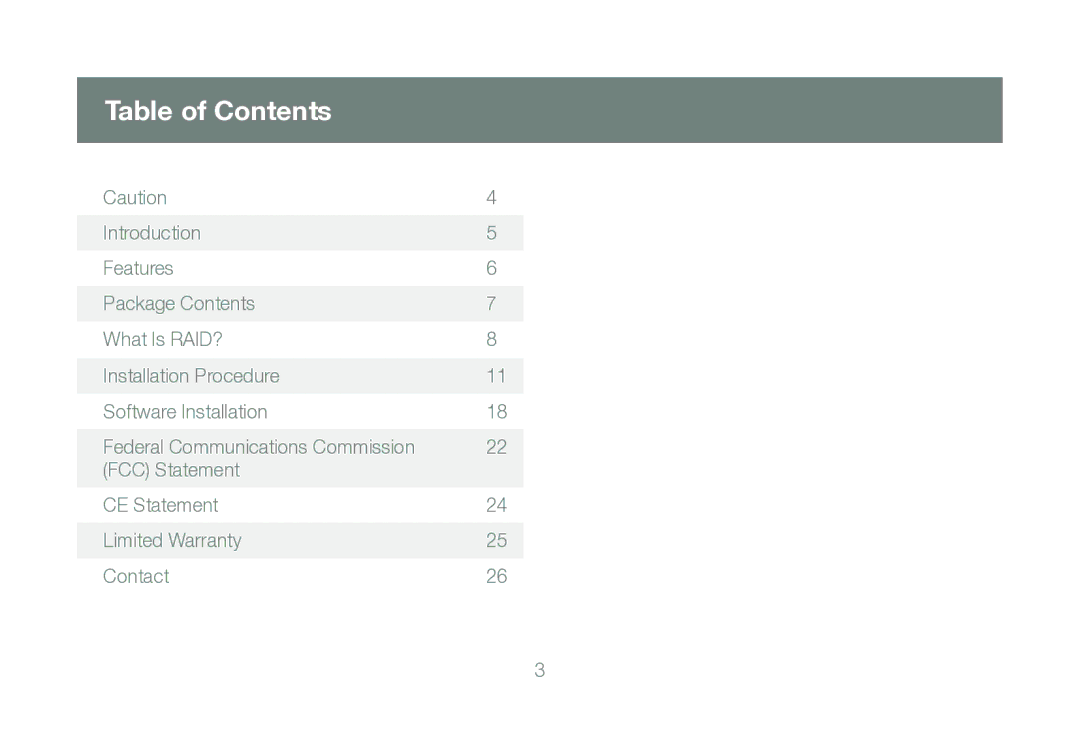 IOGear GIC704SR5W6, M0560 manual Table of Contents 