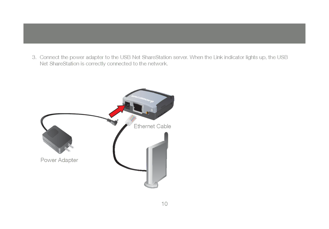 IOGear M1023 user manual Ethernet Cabl e 