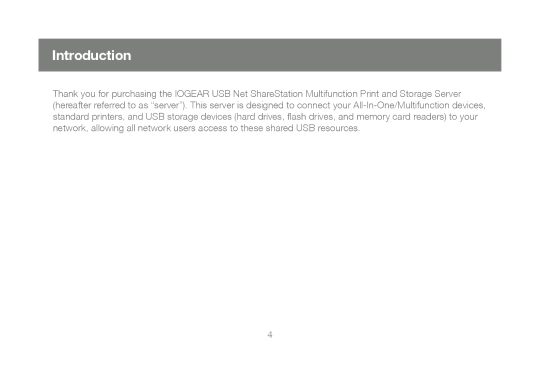 IOGear M1023 user manual Introduction 