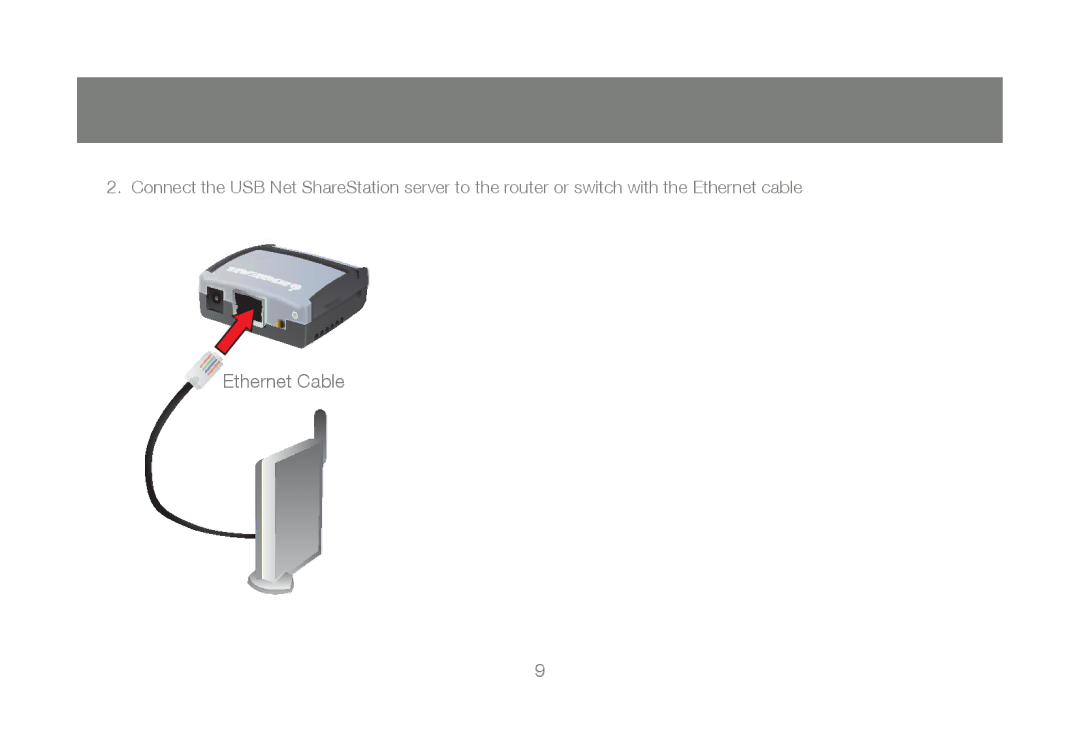 IOGear M1023 user manual Ethernet Cable 