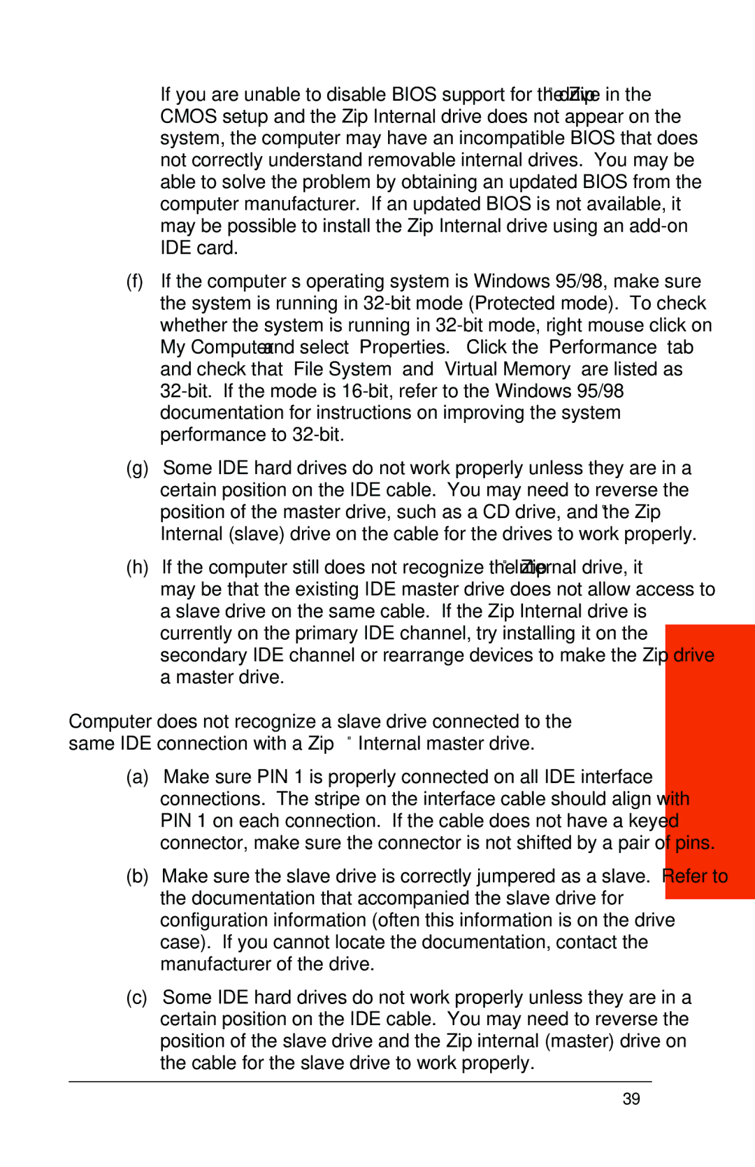 Iomega 03798300 owner manual Troubleshooting 