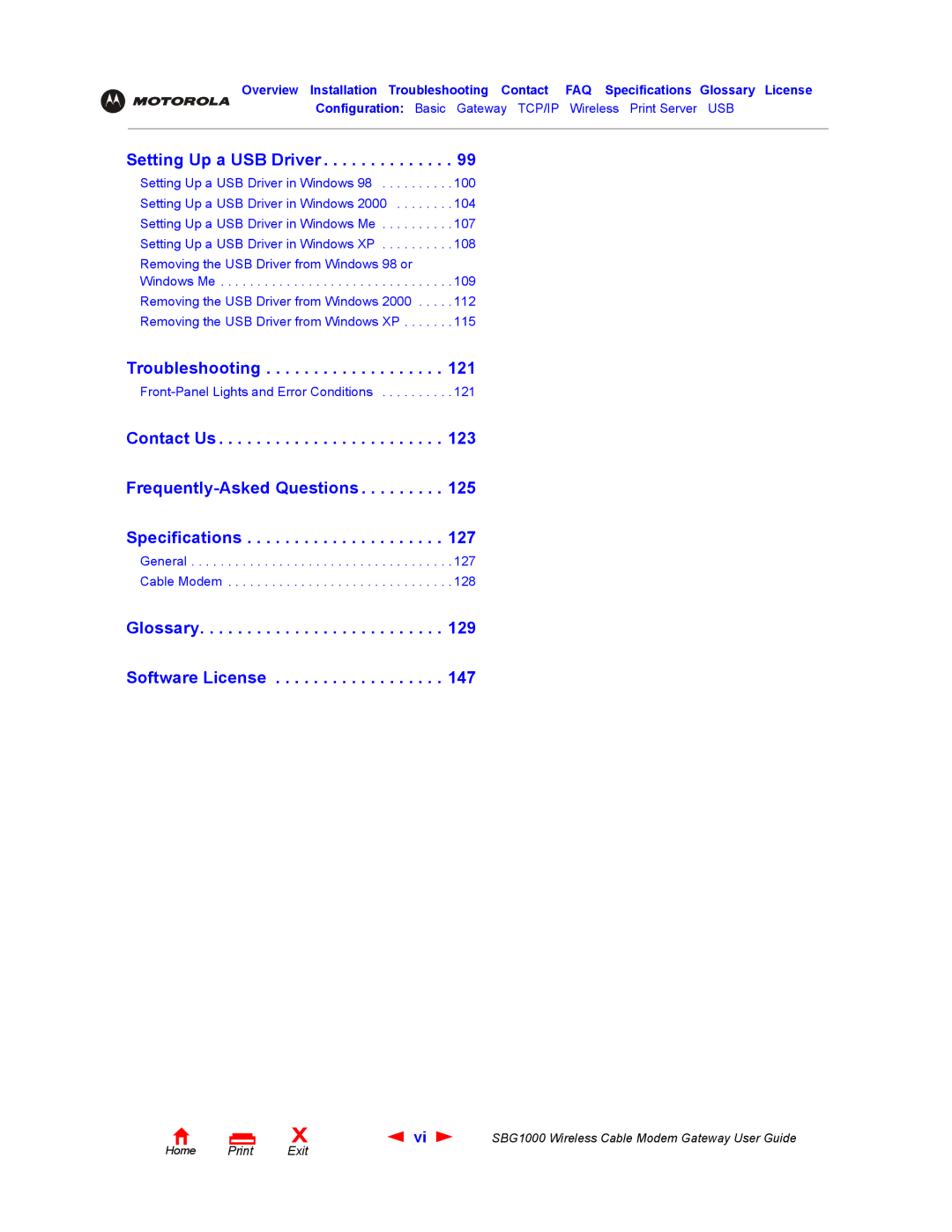 Iomega SBG1000 manual Troubleshooting 