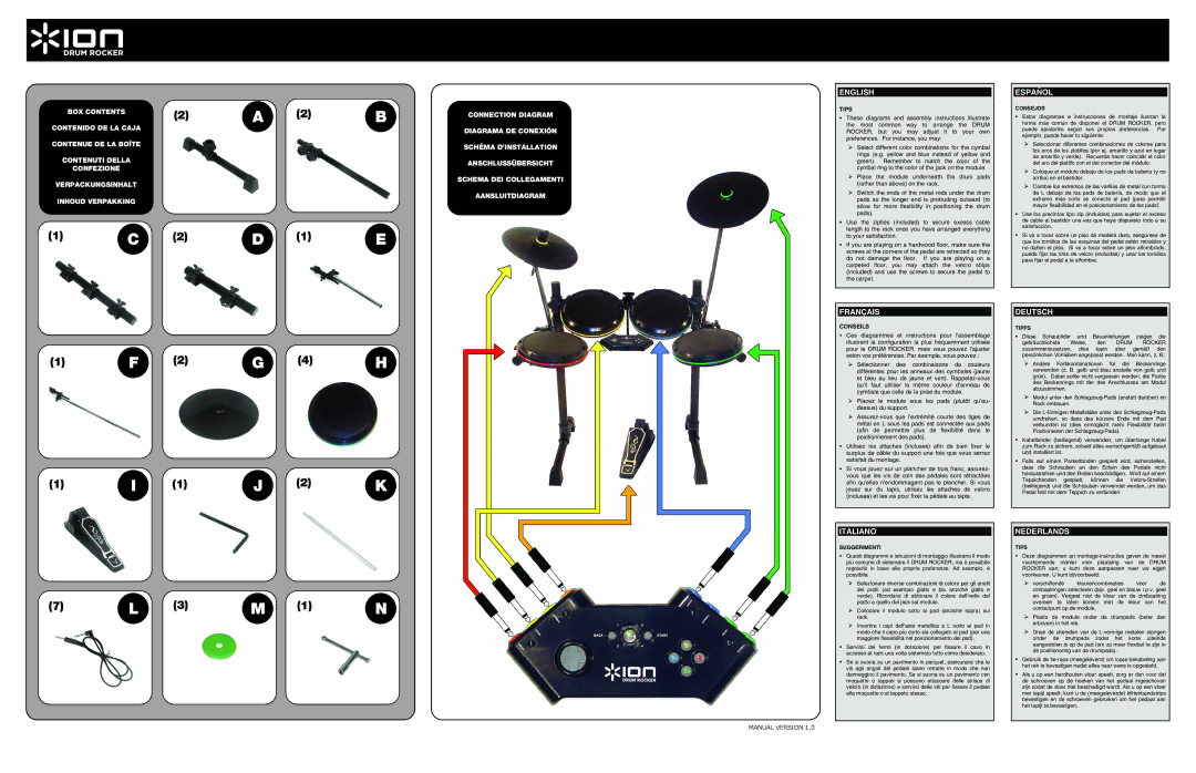 ION Drum Rocker manual Tips, Conseils 