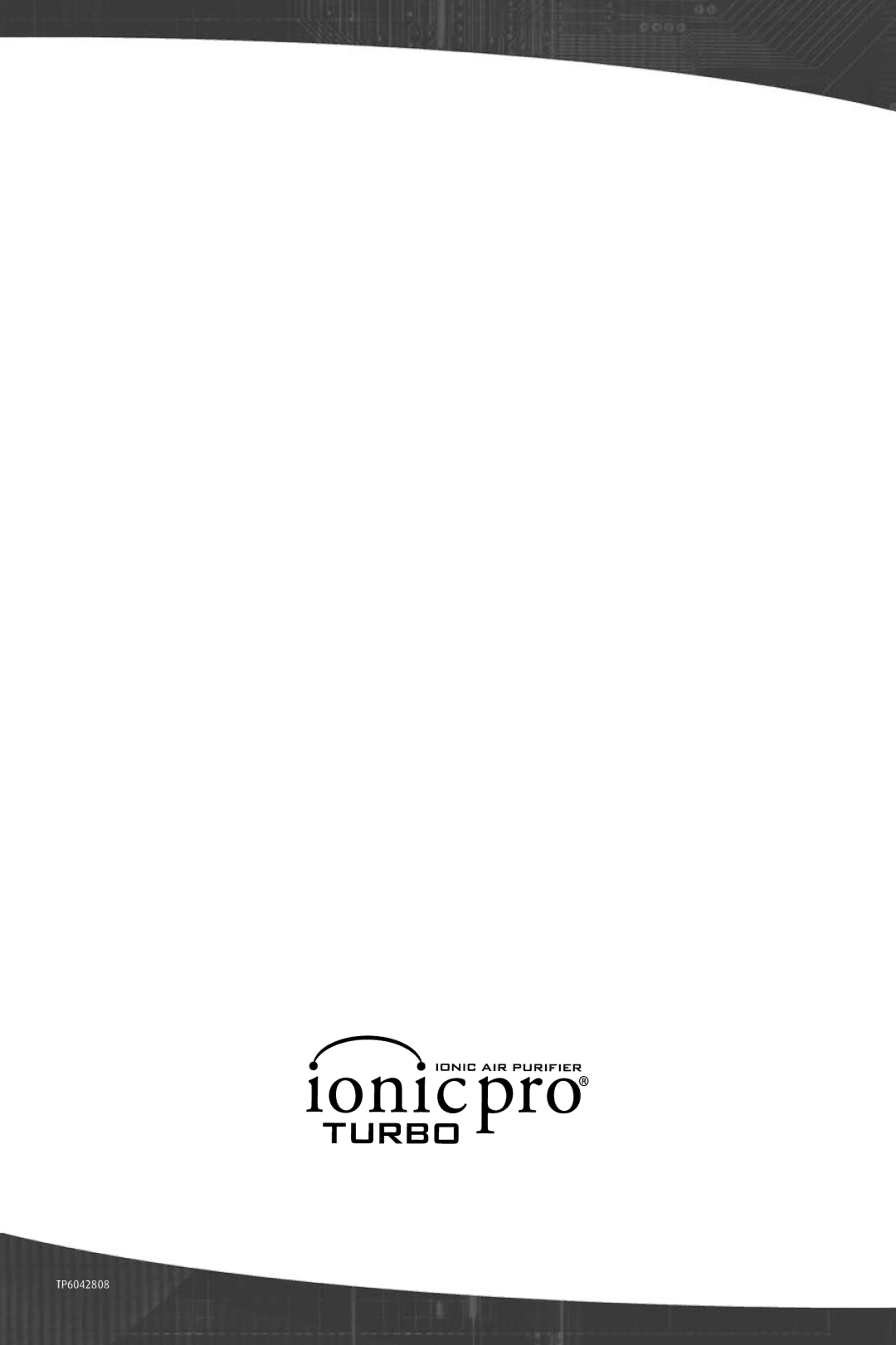 Ionic Pro TURBO manual TP6042808 