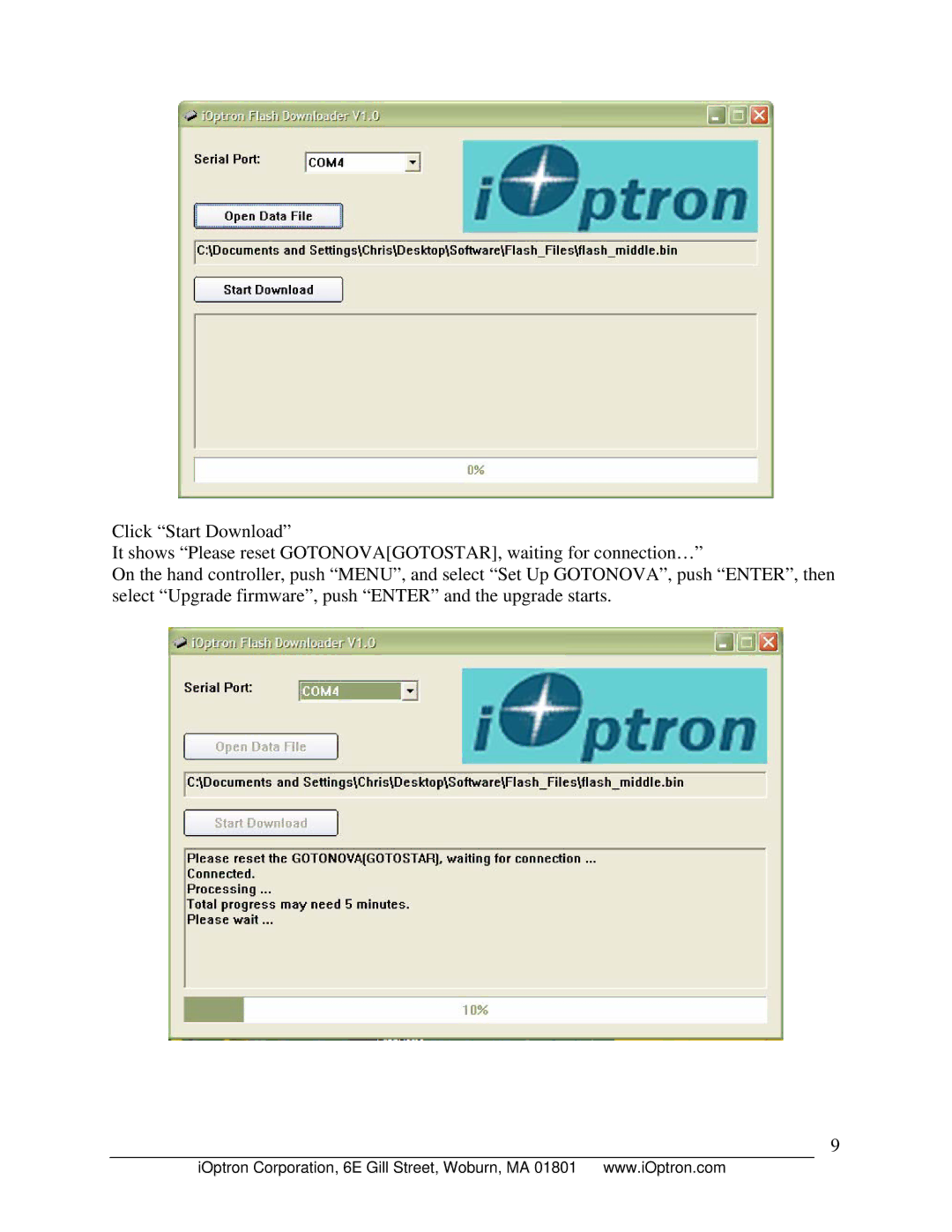 iOptron 8402A manual 