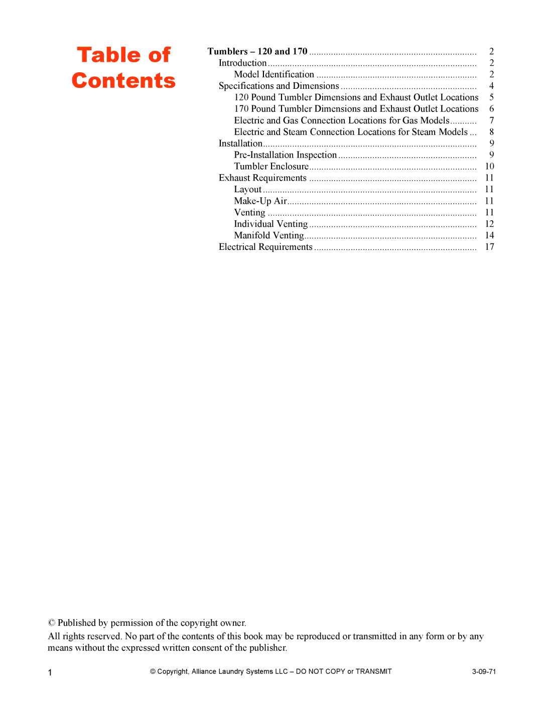 IPSO TMB1268C installation manual Contents 