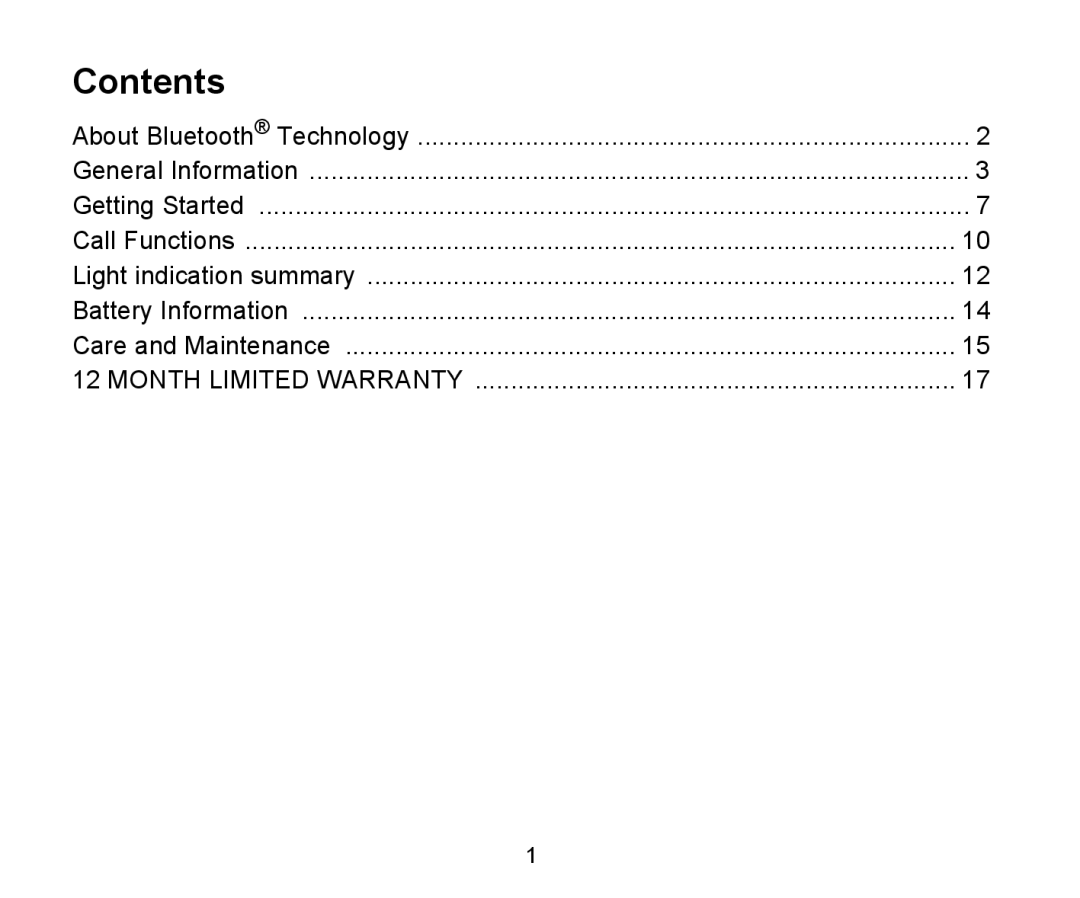 Iqua 2 manual Contents 