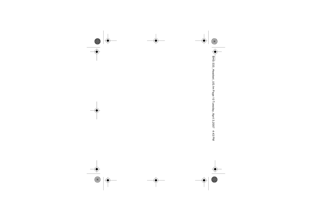 Iqua manual BHS-333HeadsetUG.fm Page 10 Tuesday, April 3,2007 443 PM 